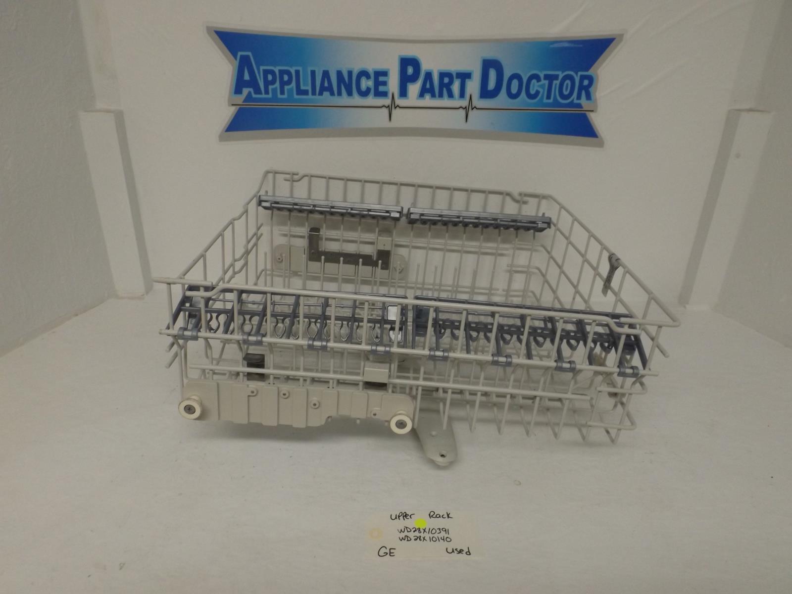 GE Dishwasher WD28X10391 WD28X10140 Upper Rack Used GE Dishwasher WD28X10391 WD28X10140 Upper Rack Used